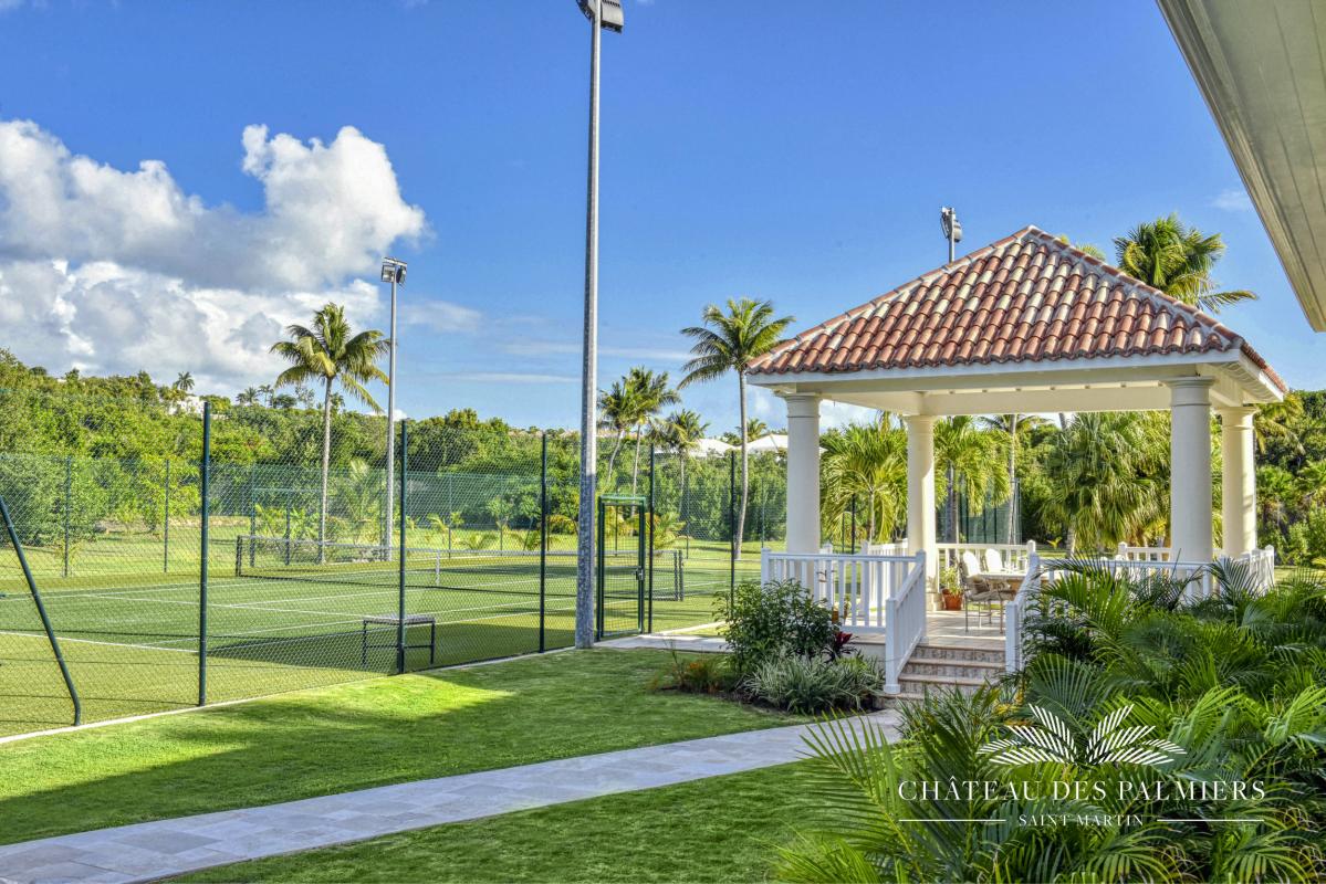 51.Location villa Chateau des Palmiers accés mer Terres Basses Saint Martin